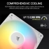 Corsair RS120-R ARGB 3 in 1 120mm PWM Casing Cooling Fan White